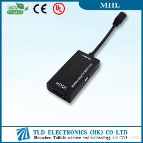 hotselling Micro USB MHL to HDMI M/F Adapter for Samsung Galaxy S2